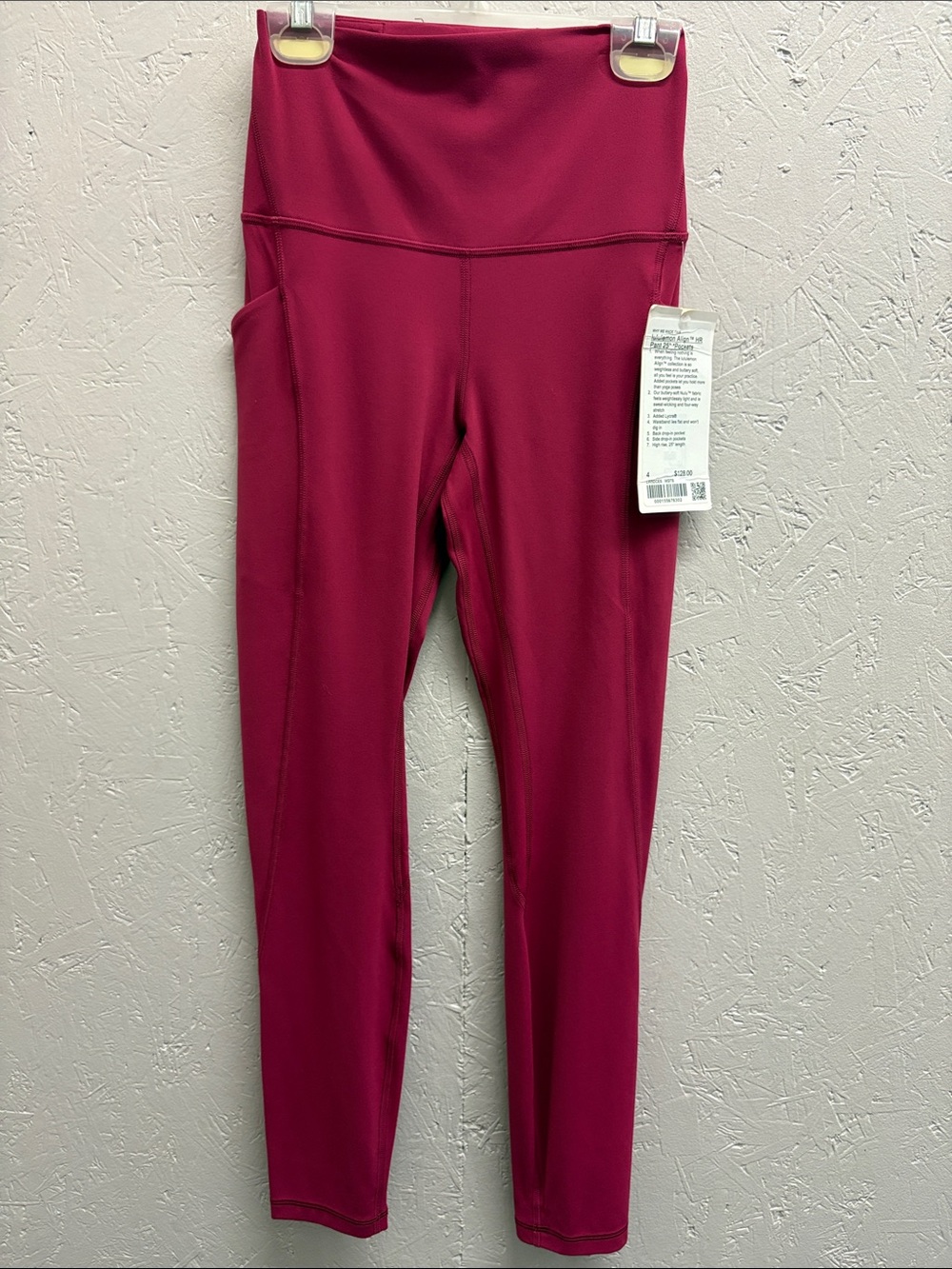 lululemon athletica Align HR Pants — Deep Berry, 25”, NWT
